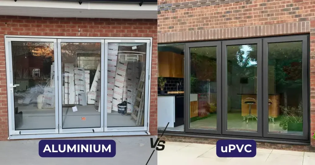 Aluminium or uPVC Bifold Doors comparison