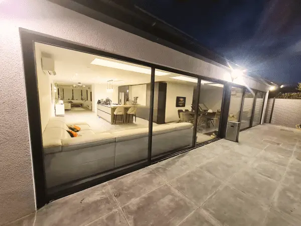 Aluminium sliding doors installed in London by Durajoin