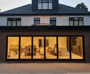 Bifold doors London design by Durajoin