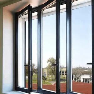 Aluminium casement windows design by Durajoin