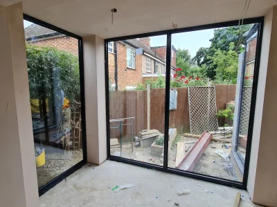 Flush casement windows installed in London