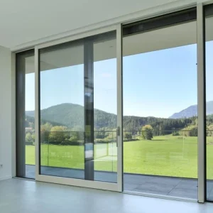 Panoramic aluminium windows by Durajoin