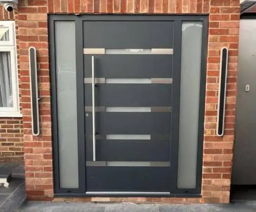 Entrance doors installed by Durajoin