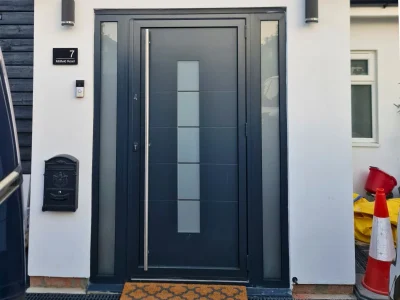 Front door design by Durajoin