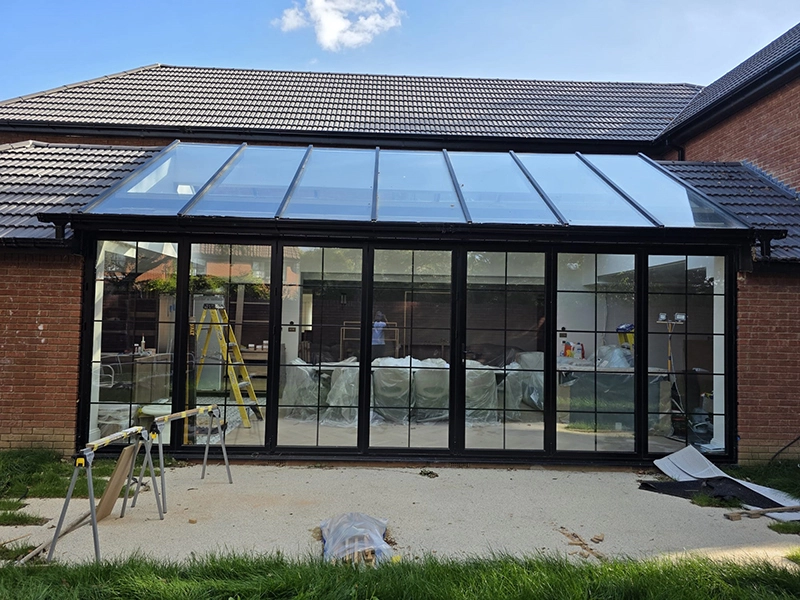 Aluminium bifold doors supply and install by Durajoin