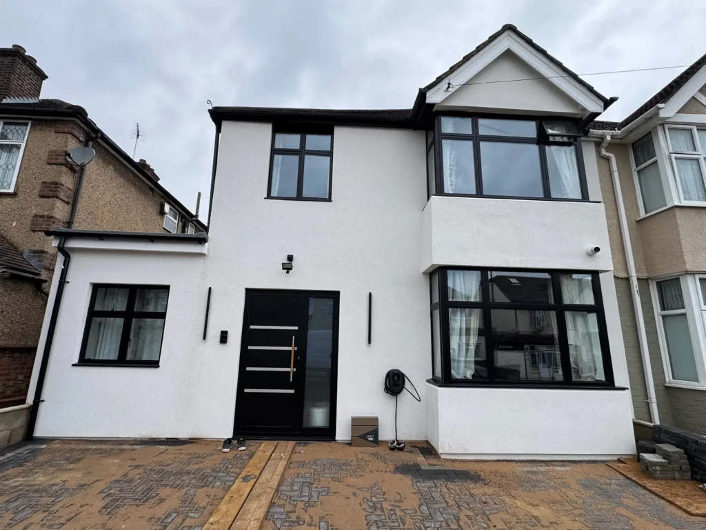 Aluminium windows and doors supply and installed by Durajoin in London
