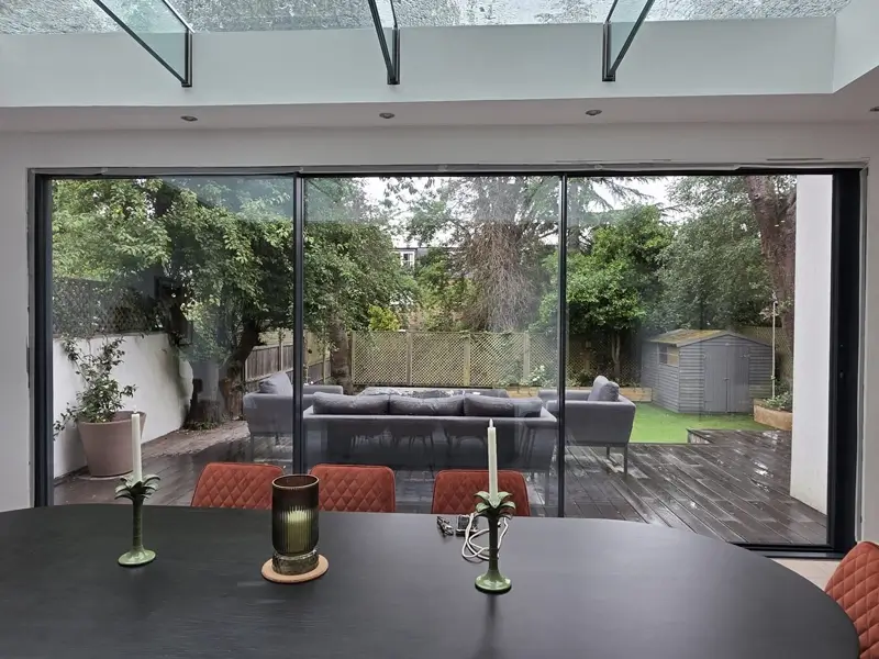 Aluminium sliding doors NW7 London by Durajoin