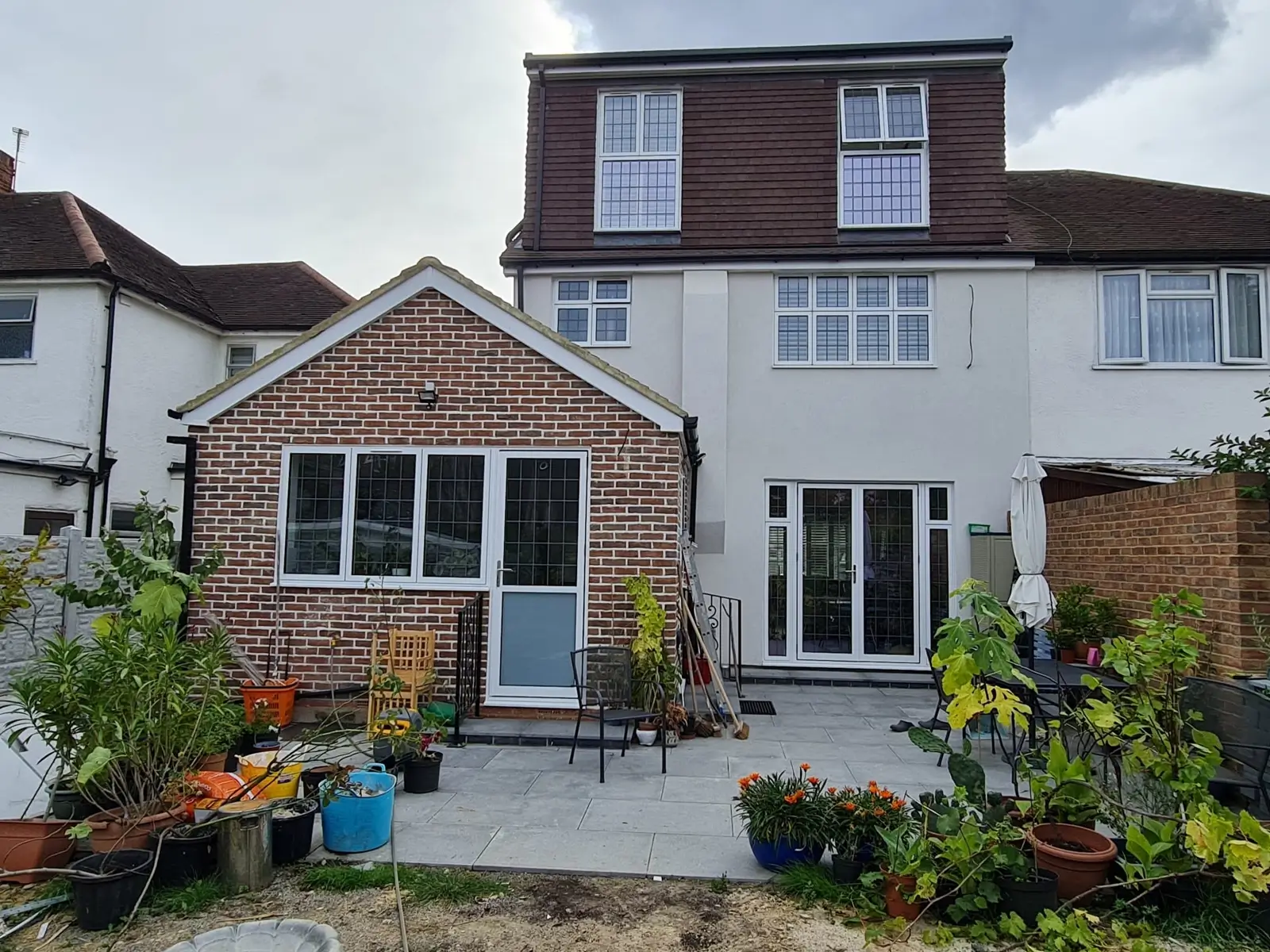 Aluminium windows and doors supply and installation in NW7 London home by Durajoin