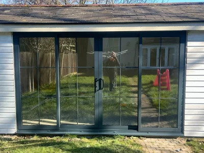 Aluminium Sliding Doors Supply and Installed by Durajoin in London Home