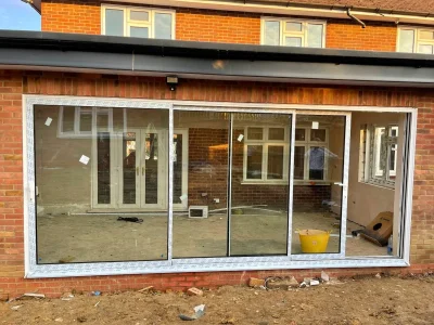 Aluminium Sliding Doors installed by Durajoin in London home