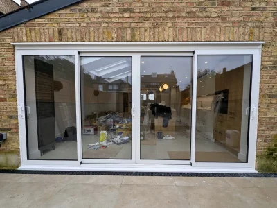 Aluminium Sliding Doors installed by Durajoin London