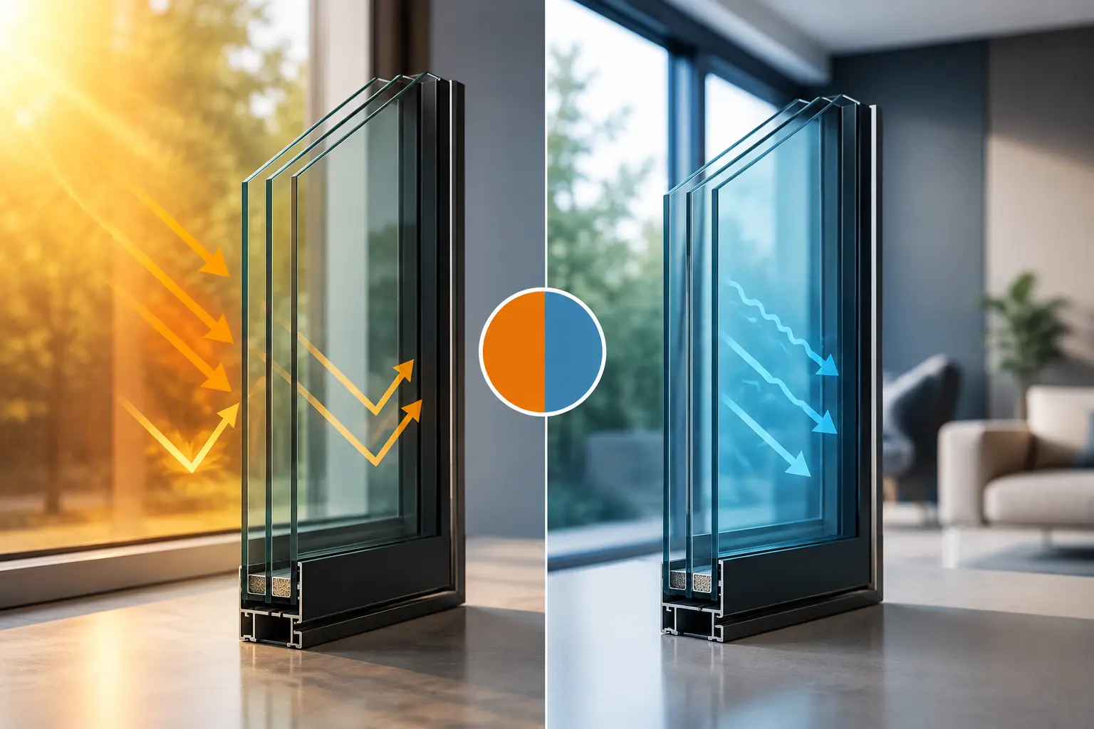 Solar control glass vs low-e glass for windows