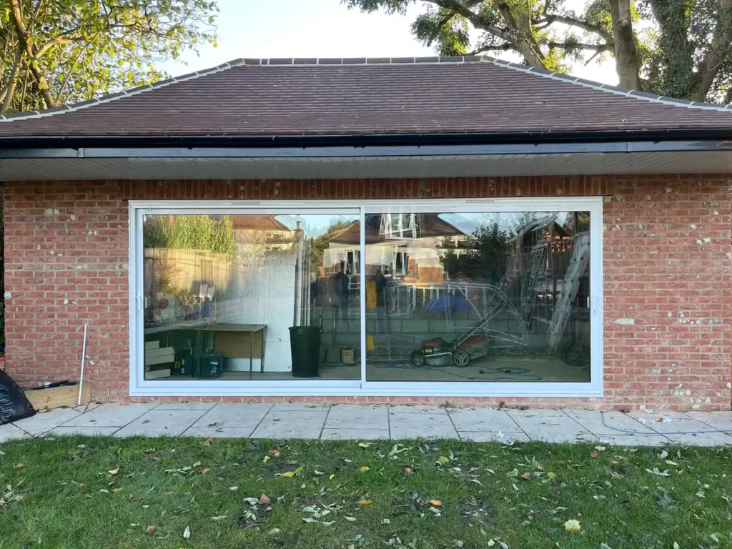 sliding glass door installed in London by Durajoin