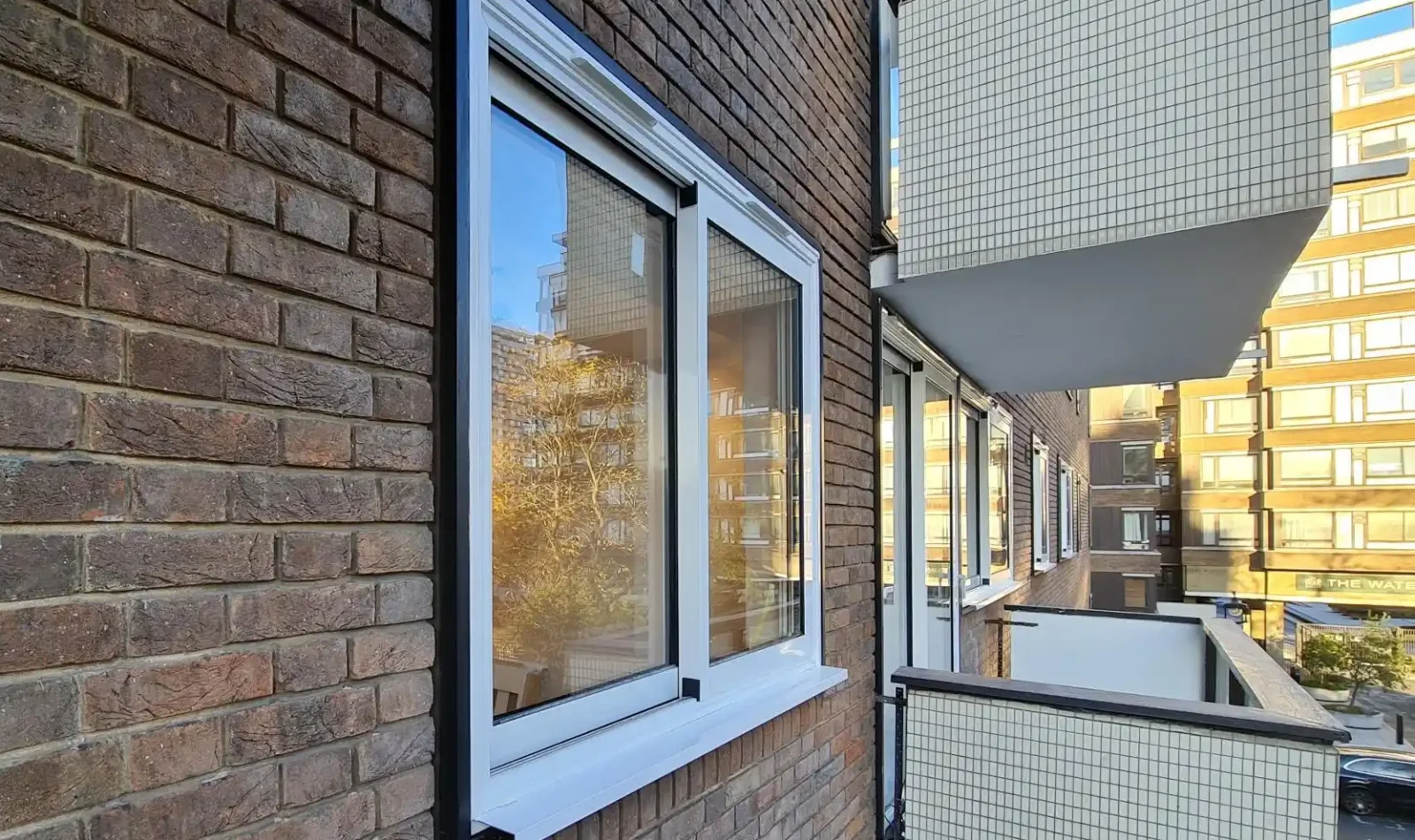 Aluminium sliding window installed in London home by Durajoin